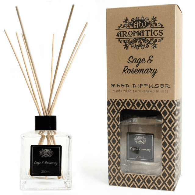 Diffuseur à Rotin - Sauge &amp; Romarin