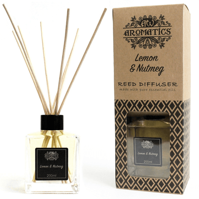Diffuseur à Rotin - Citron &amp; Noix de Muscade