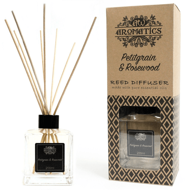 Diffuseur à Rotin - Petitgrain &amp; Bois de Rose