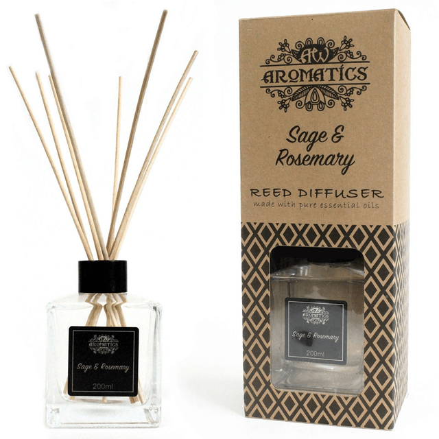 Diffuseur à Rotin - Sauge & Romarin