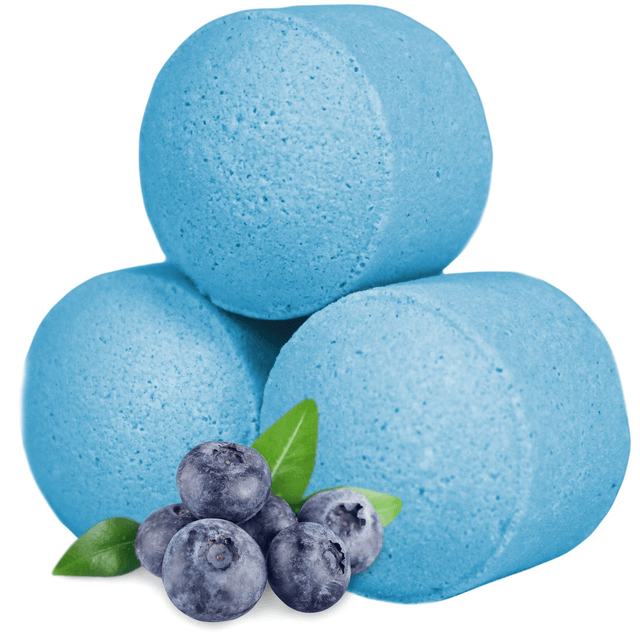4 Mini Boules de Bain - Myrtille