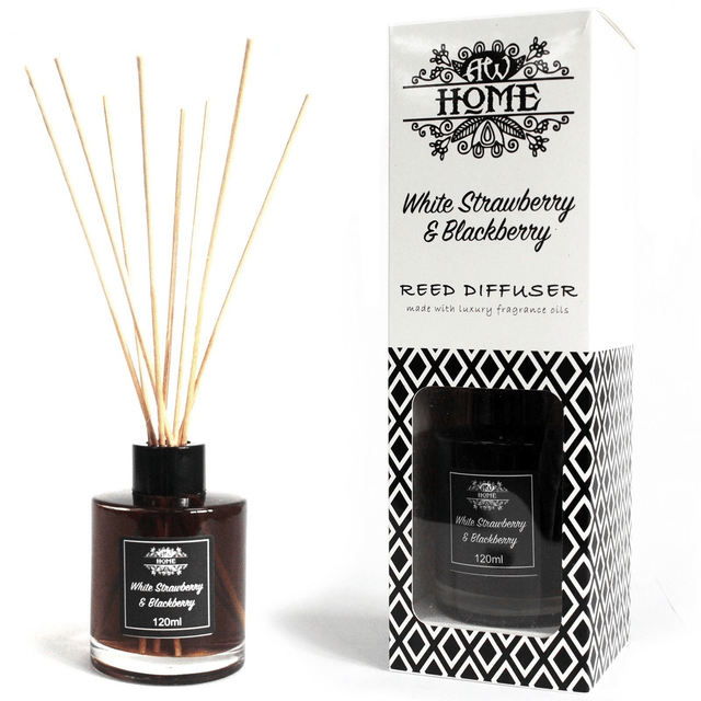 Diffuseur à Rotin - Fraise blanche & mûres