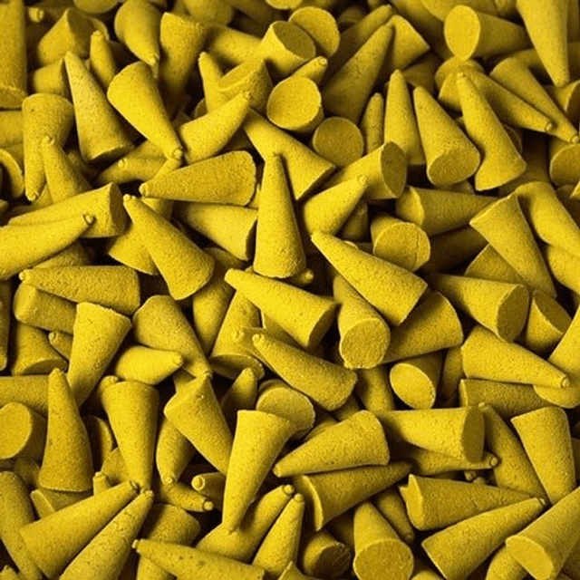 15 Cônes d'encens indiens –  Citron