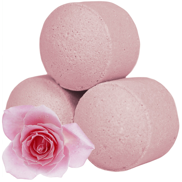 4 Mini boules de bain - Rose