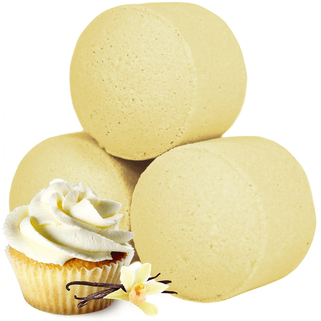 4 Mini boules de bain - Vanille Douce