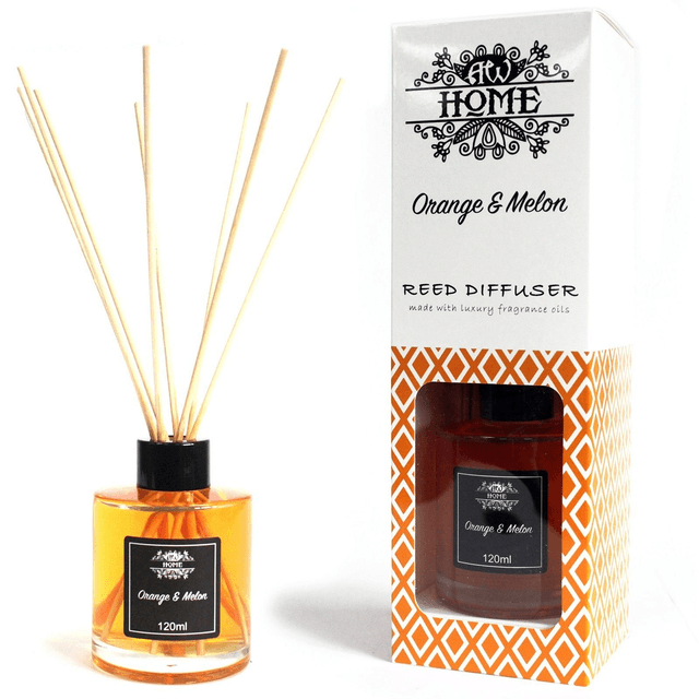 Diffuseur à Rotin - Orange & melon